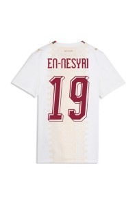 Marokko Youssef En-Nesyri #19 Jalkapallovaatteet Naisten Vieraspaita MM-kisat 2026 Lyhythihainen